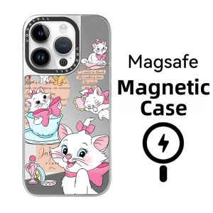 VORRYELL | Magnetic Mirror Protection Case Female Cute Full-protection