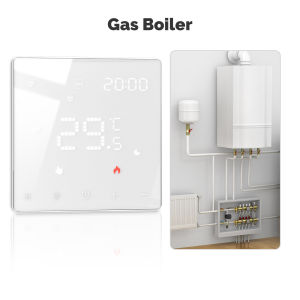 MOES | MOES Tuya WiFi/ZigBee Smart Thermostat Temperature Controller For Water/Gas Boiler/Electric Heating Support Alexa Google Home