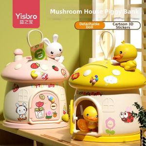 Password Protected Kids Saving Money Box Both Deposit Withdrawal