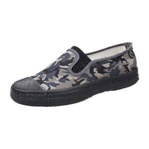Camouflage Military Canvas Shoes Anti-slip Durable Rubber Sole Work Safety Shoes