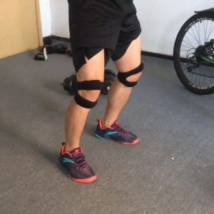 【2PCS】Outdoor Sport Knee Pads Knee Support Compression Cycling Knee Pad Volleyball Basketball Patella Knee Strap Double Strap Knee Tendon Brace Stabilizer Relieve Pain Sports Accessories