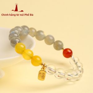 PUTUOSHAN | Vòng Tay Pha Lê Thiết Kế Cung Hoàng Đạo Năm Sinh