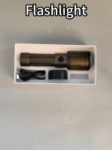 Đèn Pin LED Chiến Thuật Sạc Lại Được 5000 LM Zoom Được Chất Liệu Hợp Kim Nhôm Siêu Sáng Dùng Cho Cắm Trại Đi Bộ Đường Dài Thiết Bị Khẩn Cấp