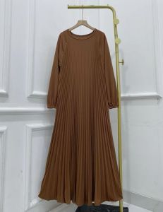 GAMIS PLISKET PAYUNG PREMIUM LEBARAN