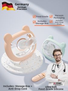 Pacifier Soothing & Gas Prevention Ultra Soft Silicone