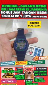 Jam Tangan Digitec Original & BDG-7024TCH: Keunggulan & Fitur
