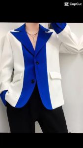 áo vest áo vest nam phối màu phong cách hàn quốc cực chất phom rộng basic lịch lãm trẻ trung cá tính và năng động tạo nên phong cách riêng biệt chất vải dày dặn đứng phom - N44