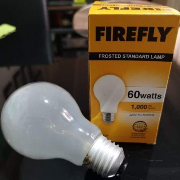 firefly incandescent bulb (warmer light ) warmwhite /yellow color ...