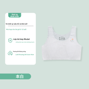 Áo ngực bé gái MiiOW Catman bằng ice silk mỏng không hằn vết thoải mái