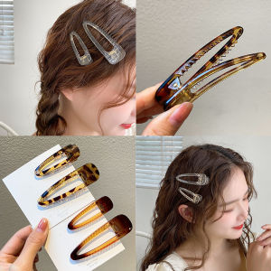 Simple Hair Clips Womens Side Bangs Back Head Top Fixed Hair Duckbill Clip Stylish Hair Accessories Korean Style Hair Grips