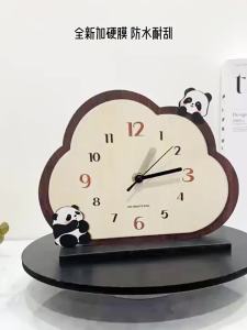 YIYUXUAN | Vintage Panda Style Desk Clock