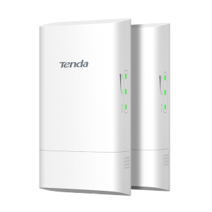 Tenda | Tenda D2 Outdoor CPE 2.4GHz Wifi6 287Mbps Wireless Range Point 7dBi Antenna 200m Bridge WISP Extend Network to Buildings IP65