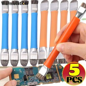 1/5Pcs Anti-Static Safe Brush Motherboard PCB Cleaning Brush Circuit Board Repair Tool for IC Chip Mobile Phone Mainboard Cleaning