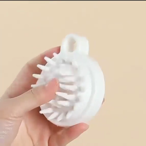 Muji Lược Gội Đầu Silicone Trang Mát Xa Giảm Stress Làm Sạch Da Đầu Kích Thích Mọc Tóc Xuất Nhật