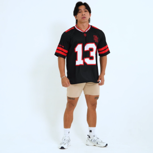 Flexzone Oversize Jersey The 13th QuickDry fit for Sports and Casual FTS-071 Gym Running