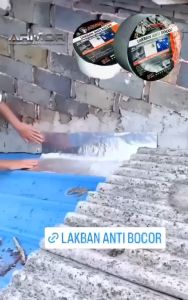 Lakban Anti Bocor ARMOR 3 Meter Waterproof Tape Super Kuat Atap Asbes Bocor PVC Seng Waterproofing Aluminium Foil