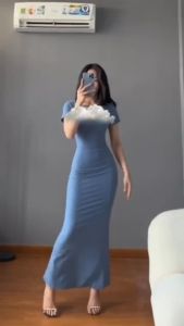 Quần Gen Bụng Siết Eo Thiết Kế Gọn Gàng Co Giãn Thoải Mái Chống Cuộn Khi Mặc Váy