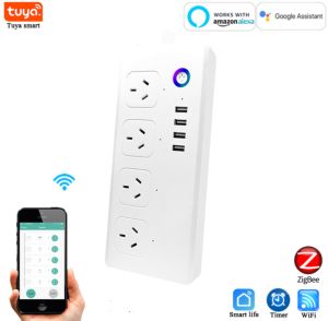 Ổ cắm thông minh wifi có đo điện năng tiêu thụ điều khiển qua app tuya/smartlife