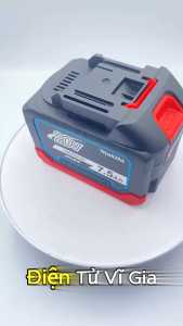 Vỏ Pin 18V - 20V Chân Phổ Thông Makita 3 Hàng 15 Cell 18650 Chống Sốc - Full Phụ Kiện Khung 5S3P & Mạch Báo Pin - Vĩ Gia Shop