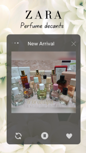 Decant True Amore Eau de Parfum for Women (NOT FULL BOTTLE)