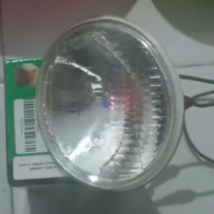 Seal Beam Head Lamp Lampu Depan PS Bulat Lama ColtDiesel Eagle Eye Bulat 7 Inch 12V 24V Kaki 2 Kaki 3