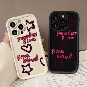 Compatible with iphone 14 Pro Max Phone Creative English 12 13 14 15 11 Pro Max Casing silicone xr xs Max 7 8 Plus