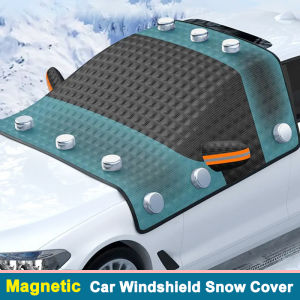 Car Windshield Snow Cover Magnetic Snow Shield Automobile Anti Freeze Snow Windshield Covers Windproof Snow Cover For Vehicles