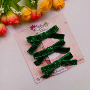 Vrose | Jennie Velvet Glitter - Baby Kids Hair Accessories | Hairclip Headband Hairtie Baby Kids | Pita Rambut Jepit Rambut