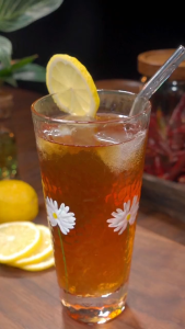 LEMON BLACK TEA POWDER - Refreshing Instant Lemon Tea Drink Healthy Refreshing Beverage
