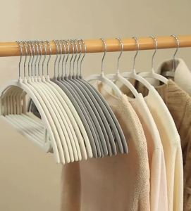 【Tawii.】Velvet Hanger Non slip Hanger for adult Clothes hanger Home Closet Organizer