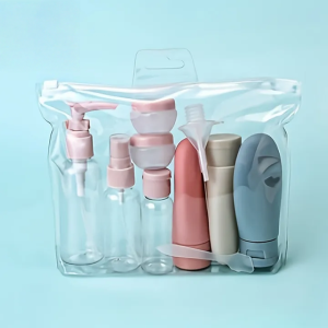 3/4/11pcs Travel Bottles Set Travel Size Containers Cosmetic Skincare Liquid Toiletries Organizer