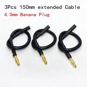 BOGIRC 3.5mm 4.0mm 6.0mm 6.5mm Banana Plug Adapter W/Extension Wire 150/200mm for RC Car Boat ESC Motor Charger RC Model Parts