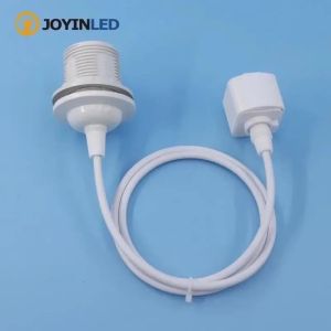 Track Light Aluminum Rail Track Hanging Lamp E27 Lamp Holder Kitchen Lighting Loft Dining Room Lamp LED Bulbs Pendant Lamp Wire