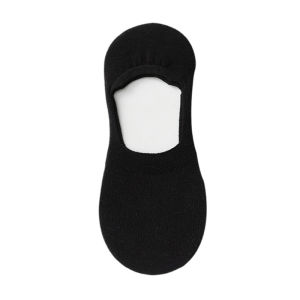 Moda Breathable Womens Invisible Non-Slip Boat Socks Mesh Design Polyester Soles Boat Socks