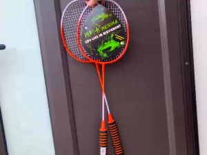 Bộ 02 Vợt Cầu Lông Có Tay Cầm Bọc Đệm Siêu Êm Vợt Cầu Lông Siêu Nhẹ Dây Căng