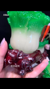 ❗️Ready Stock❗️local seller❗️如意百财 招财摆件 风水摆件FENG SHUI 百财如意树脂工艺品玉baicai摆件招财家居客厅装饰