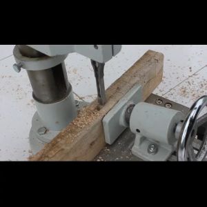 1pc Square Hole Chisel Wood Drill Bits Square Hole Drill Bits Woodworking Mortising Chisel Countersink Bit Kits Tools For DIY Wood Furniture Carving