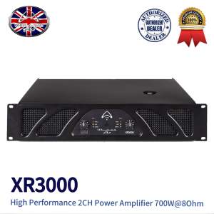 Wharfedale XR Series XR3000 700W 2Channel Power Amplifier – HighPerformance Pro Sound Audio Amplifier Durable & Reliable