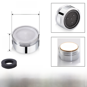 Basin Bubbler Kitchen Splash-Proof Water Outlet Strainer Mouth Water-Saving Foam Maker Faucet Accessories Copper Inner Core