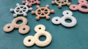 WNDR Teether Gigitan Bayi 0 - 6 Bulan Bahan Silikon Lembut Bentuk Mickey | Baby Teether 0 - 6 Bulan