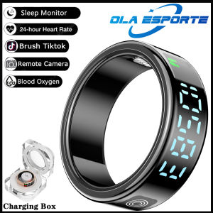 2025 New Smart Ring Multi-sport Modes Health Ring Bluetooth-Compatible 5.1 Sleep Ring Heart Rate Blood Oxygen Sleep Monitoring