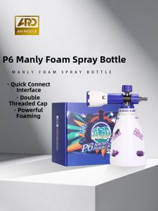 AN-RIDDLE | PA Foam Spray Bottle High Density 1 Slot Snap Fit Threaded Outlet