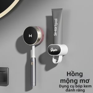 smartpal | Giá Đựng Chải Răng Thông Minh Diệt Khuẩn UV Không Cần Đục Lỗ