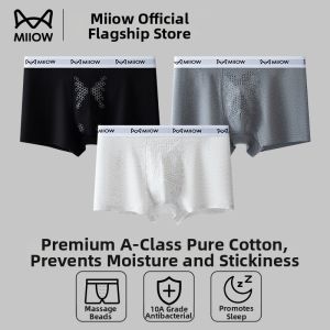 MiiOW | Moisture Prevention Antibacterial Breathable Mens Boxer Shorts