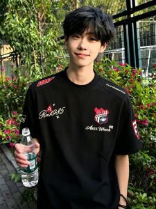 Cool Medal Embroidered Boxy Cleanfit T-Shirt