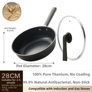 CookerBene | Non-Stick Coating Free Titanium Frying Pan
