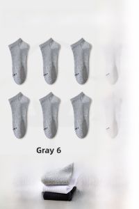 JINGCHI | Large Size Mens Socks Thin Cotton Summer Spring Autumn Winter 45 Code Extra Large Short Socks Breathable Moisture Wicking