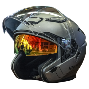 HNJ | Universal Dual Lens Three-Quarter Helmet