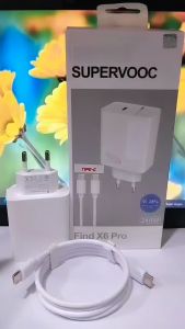 Charger OPP FIND X6 PRO 240W Casan HP TYPE C To C PD Support Fast Charging