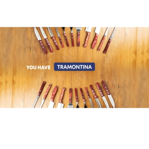 Tramontina Polywood 5" Steak Knife Stainless Steel/Wood